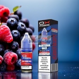 Liquid OX Passion Salt o smaku Blue Sour Razz - 23,99 zł - Polski (Polish)