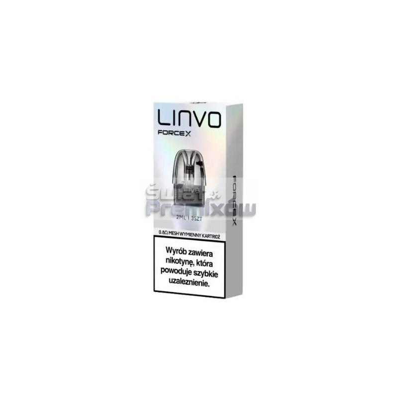 Wkład Kartridż do VBar Linvo Force X - 0.8ohm 2ml - 16,00 zł - Polski (Polish) Wkład Kartridż do VBar Linvo Force X - 0.8ohm 2ml - 16,00 zł - Polski (Polish)