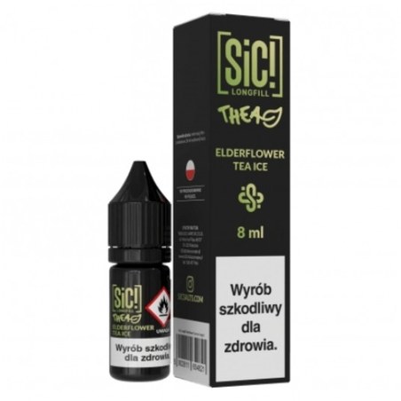 Longfill SIC! Elderflower Tea Ice — aromat koncentrat do e-liquidu 8/10ml