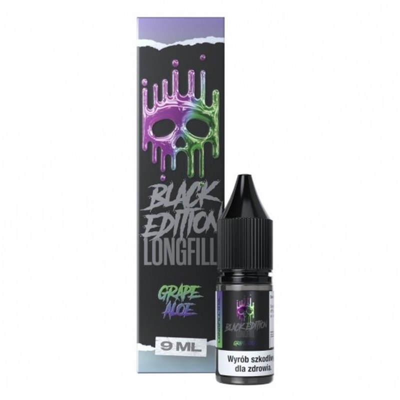 Longfill Dark Line Black Grape Aloe — aromat koncentrat do e-liquidu 9/10ml