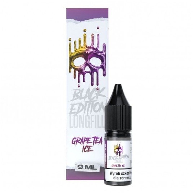 Longfill Dark Line Black Grape Tea Ice — aromat koncentrat do e-liquidu 9/10ml