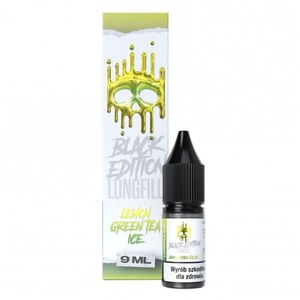 Longfill Dark Line Black Lemon Green Tea Ice — aromat koncentrat do e-liquidu 9/10ml