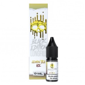 Longfill Dark Line Black Lemon Tea Ice — aromat koncentrat do e-liquidu 9/10ml
