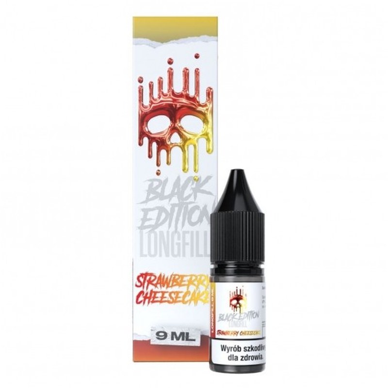 Longfill Dark Line Black Strawberry Cheesecake — aromat koncentrat do e-liquidu 9/10ml