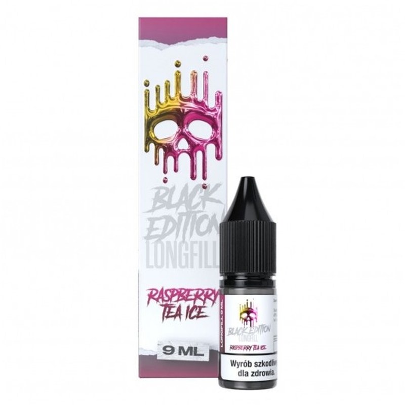 Longfill Dark Line Black Raspberry Tea Ice — aromat koncentrat do e-liquidu 9/10ml