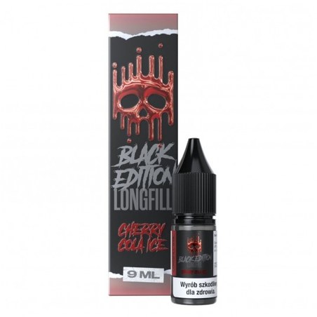 Longfill Dark Line Black Cherry Cola Ice — aromat koncentrat do e-liquidu 9/10ml