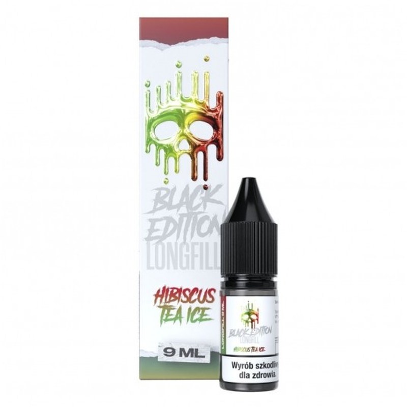 Longfill Dark Line Black Hibiscus Tea Ice — aromat koncentrat do e-liquidu 9/10ml