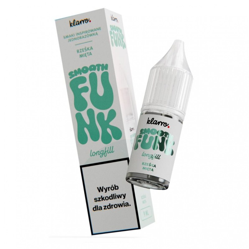 Longfill Klarro Smooth Funk Rześka Mięta — aromat koncentrat do e-liquidu 9/10ml