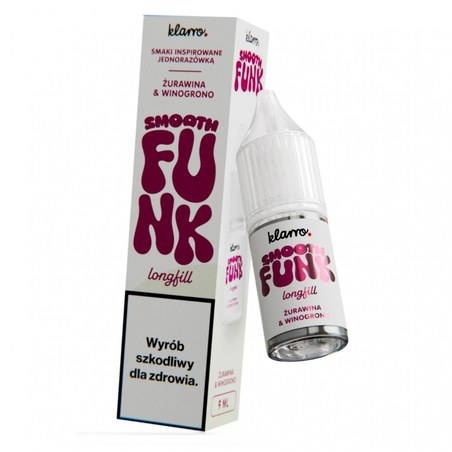 Longfill Klarro Smooth Funk Żurawina Winogrono — aromat koncentrat do e-liquidu 9/10ml