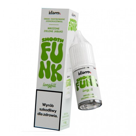 Longfill Klarro Smooth Funk Mrożone Zielone Jabłko — aromat koncentrat do e-liquidu 9/10ml