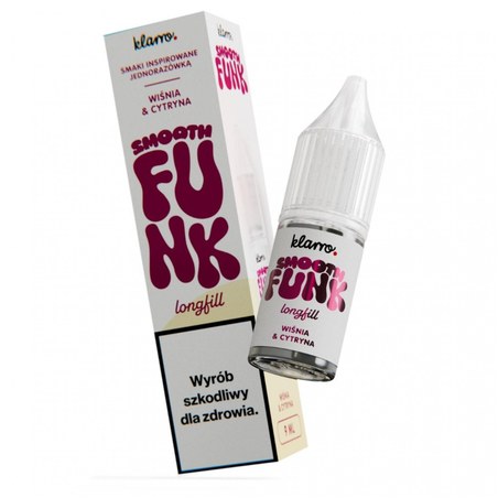 Longfill Klarro Smooth Funk Wiśnia Cytryna — aromat koncentrat do e-liquidu 9/10ml