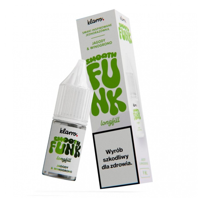 Longfill Klarro Smooth Funk Jagody Winogrono — aromat koncentrat do e-liquidu 9/10ml