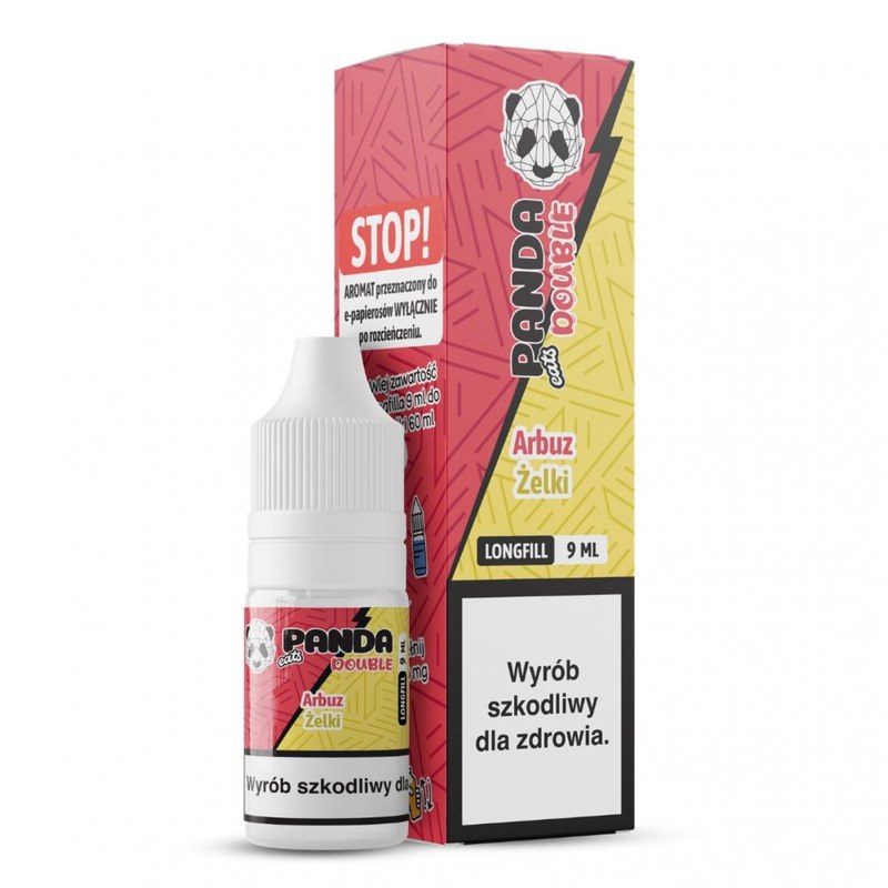 Longfill Panda Double Arbuz Żelki — aromat koncentrat do e-liquidu 9/10ml