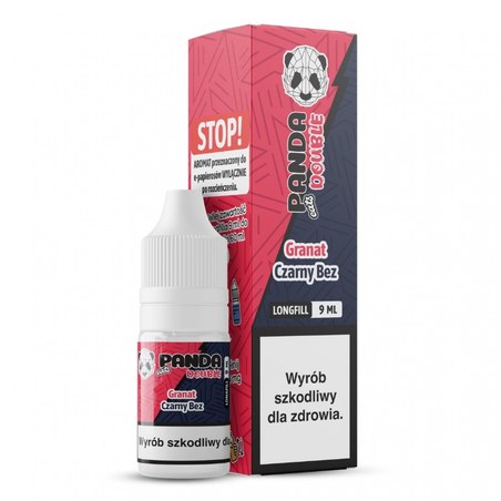 Longfill Panda Double Granat Czarny Bez — aromat koncentrat do e-liquidu 9/10ml