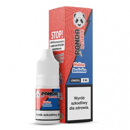 Longfill Panda Double Malina Borówka — aromat koncentrat do e-liquidu 9/10ml