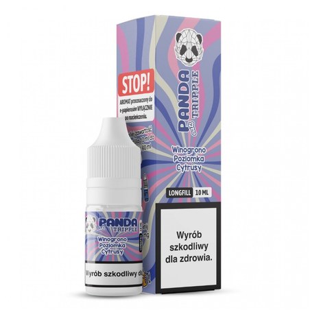 Longfill Panda Tripple Winogrono Poziomka Cytrusy — aromat koncentrat do e-liquidu 10/10ml