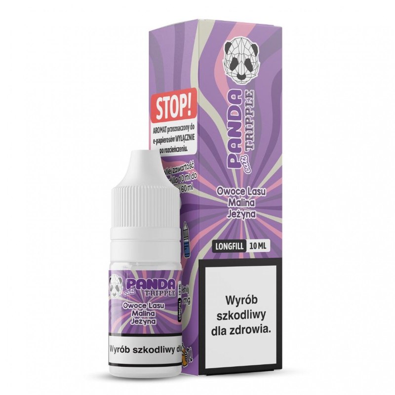 Longfill Panda Tripple Owoce Leśne Malina Jeżyna — aromat koncentrat do e-liquidu 10/10ml