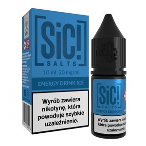 Liquid SIC! Salts Mrożony Energetyk — sól nikotynowa 20 mg, 10 ml