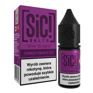 Liquid SIC! Salts Mrożone Owoce Leśne — sól nikotynowa 20 mg, 10 ml