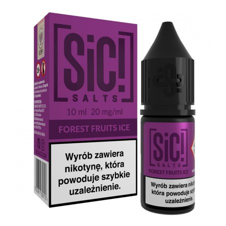 Liquid SIC! Salts Mrożone Owoce Leśne — sól nikotynowa 20 mg, 10 ml
