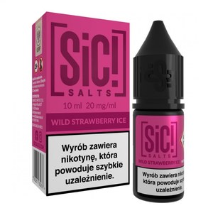 Liquid SIC! Salts Mrożona Poziomka — sól nikotynowa 20 mg, 10 ml