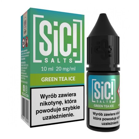 Liquid SIC! Salts Mrożona Zielona Herbata — sól nikotynowa 20 mg, 10 ml