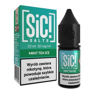 Liquid SIC! Salts Mrożona Herbata Miętowa — sól nikotynowa 20 mg, 10 ml
