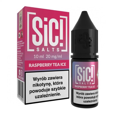 Liquid SIC! Salts Mrożona Herbata Malinowa — sól nikotynowa 20 mg, 10 ml