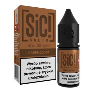 Liquid SIC! Salts Cappuccino — sól nikotynowa 20 mg, 10 ml