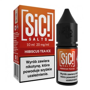Liquid SIC! Salts Mrożona Herbata Hibiskusowa — sól nikotynowa 20 mg, 10 ml