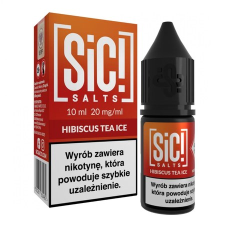 Liquid SIC! Salts Mrożona Herbata Hibiskusowa — sól nikotynowa 20 mg, 10 ml