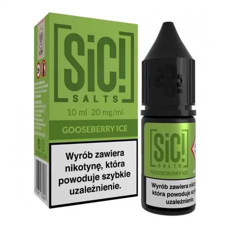 Liquid SIC! Salts Mrożony Agrest — sól nikotynowa 20 mg, 10 ml