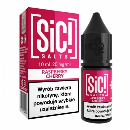 Liquid SIC! Salts Malina Wiśnia — sól nikotynowa 20 mg, 10 ml