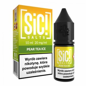 Liquid SIC! Salts Mrożona Herbata Gruszkowa — sól nikotynowa 20 mg, 10 ml