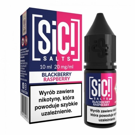 Liquid SIC! Salts Jeżyna Malina — sól nikotynowa 20 mg, 10 ml