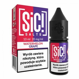 Liquid SIC! Salts Arbuz Winogrono — sól nikotynowa 20 mg, 10 ml