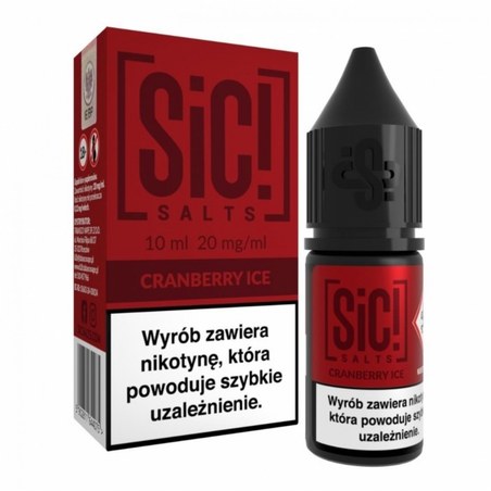 Liquid SIC! Salts Mrożona Żurawina — sól nikotynowa 20 mg, 10 ml