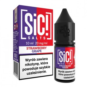 Liquid SIC! Salts Truskawka Winogrono — sól nikotynowa 20 mg, 10 ml