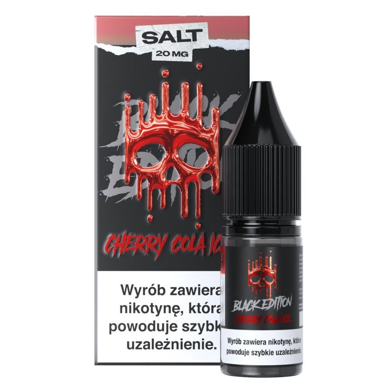Liquid Dark Line Salt Black Edition Cherry Cola Ice — sól nikotynowa 20 mg, 10 ml