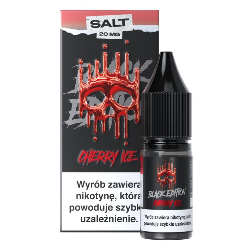 Liquid Dark Line Salt Black Edition Cherry Ice — sól nikotynowa 20 mg, 10 ml