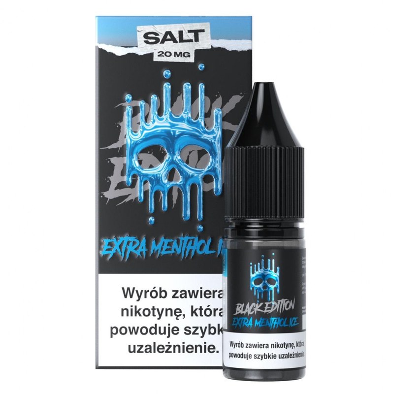 Liquid Dark Line Salt Black Edition Extra Menthol Ice — sól nikotynowa 20 mg, 10 ml