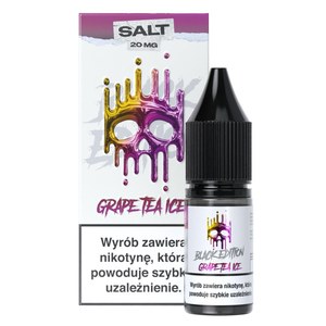 Liquid Dark Line Salt Black Edition Grape Tea Ice — sól nikotynowa 20 mg, 10 ml