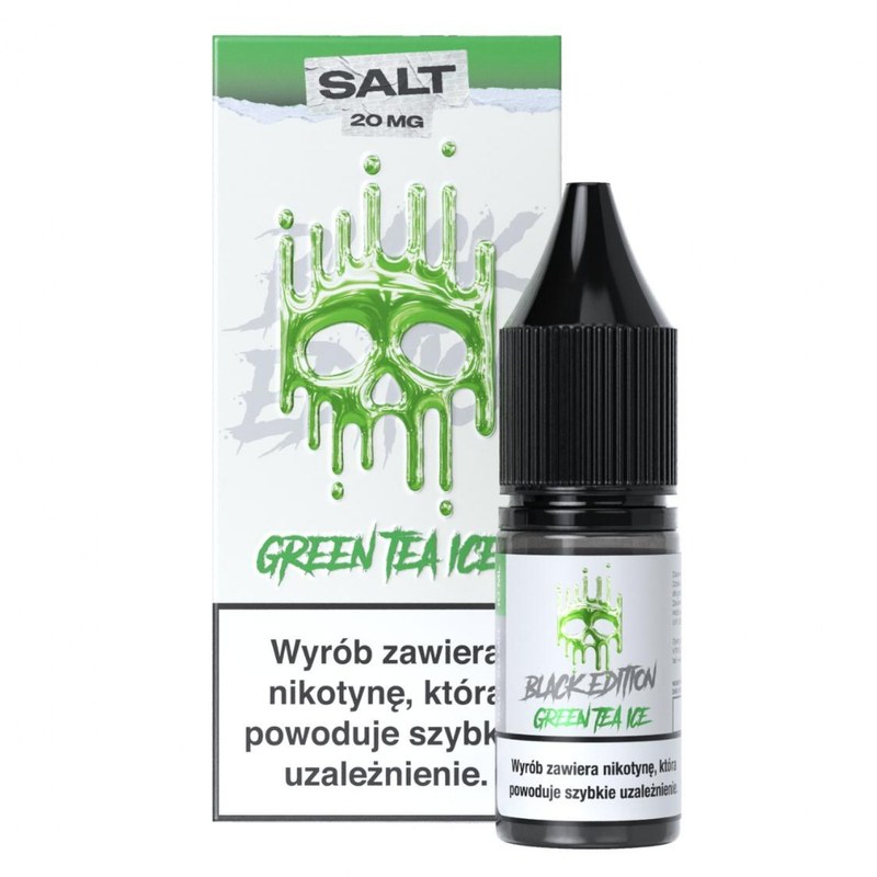 Liquid Dark Line Salt Black Edition Green Tea Ice — sól nikotynowa 20 mg, 10 ml