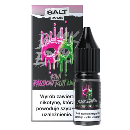 Liquid Dark Line Salt Black Edition Kiwi Passionfruit Lime — sól nikotynowa 20 mg, 10 ml