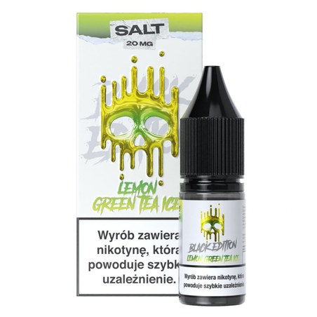 Liquid Dark Line Salt Black Edition Lemon Green Tea Ice — sól nikotynowa 20 mg, 10 ml
