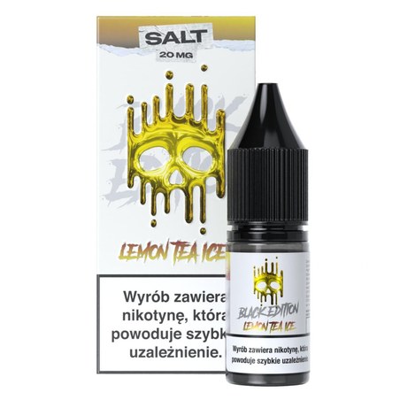 Liquid Dark Line Salt Black Edition Lemon Tea Ice — sól nikotynowa 20 mg, 10 ml