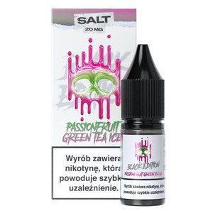 Liquid Dark Line Salt Black Edition Passionfruit Green Tea Ice — sól nikotynowa 20 mg, 10 ml