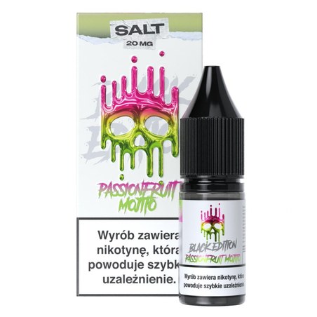 Liquid Dark Line Salt Black Edition Passionfruit Mojito — sól nikotynowa 20 mg, 10 ml