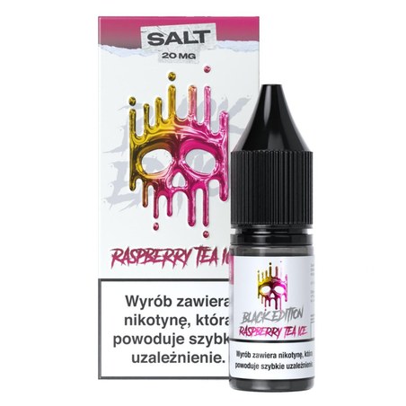 Liquid Dark Line Salt Black Edition Raspberry Tea Ice — sól nikotynowa 20 mg, 10 ml