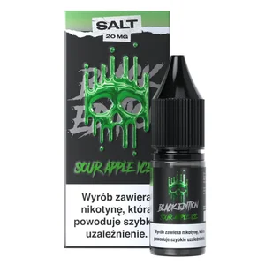Liquid Dark Line Salt Black Edition Sour Apple Ice — sól nikotynowa 20 mg, 10 ml